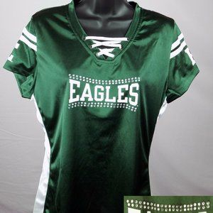 Eastern Michigan Eagles Jersey Women's Large Green